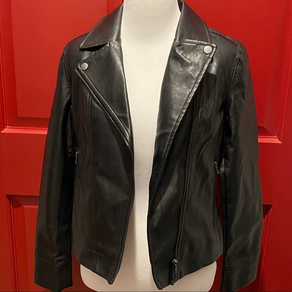 Old Navy Other - Black Faux Leather Jacket